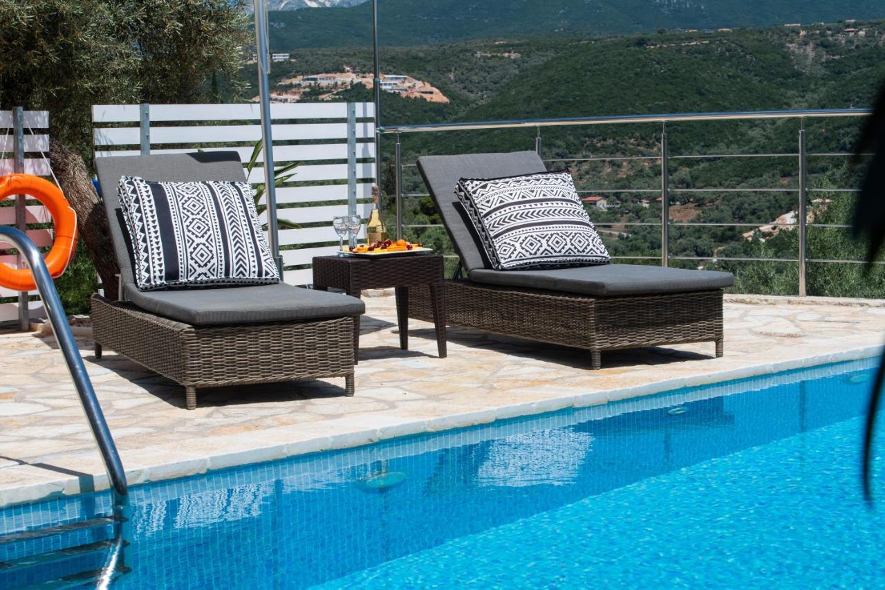 Villas Amantea- Four Villas With Big Pool And Infinity Pool Sívota Exterior foto